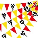 HESTYA 5 Pcs 49 Ft Mouse Pennant Banner Cartoon Party Decorations