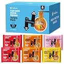 Hethstia High Protein Ramen Noodle Variety 6 Pack, 32g Plant-Based Protein