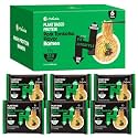Hethstia High-Protein Ramen Soup, 6 Packs Tonkotsu Flavor Instant Noodle Soup, 31g Plant-Based Protein, Non-GMO, Vegan, Low Fat, Non-Fried, Easy-to-Prepare Healthy Ramen