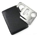 Hetkrishi iNinja Tools Black Swiss Army Knive(18 in 1 Multipurpose) (11 in 1 Card Knife)