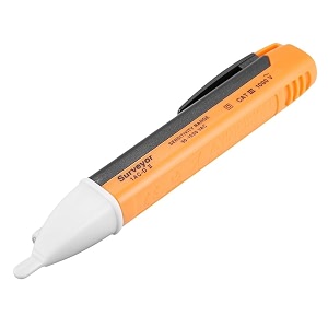 hetkrishi plastic ac 90v-1000v voltage tester detector pencil multifunction test pen with led multicolour