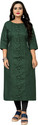 Hetsa Women Embroidered Straight Kurta