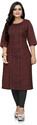 Hetsa Women Embroidered Straight Kurta