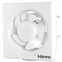 Hewa Vega 6 inch Ventilation | High Speed | Rust Proof | Automatic Shutter 150 mm Exhaust Fan (White)