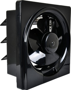 hewa vega 8 inch 200mm  high speed  rust proof  automatic shutter 200 mm exhaust fan black