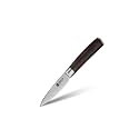 HexClad 3.5" Japanese Damascus Stainless Steel Paring Knife, Full Tang