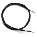 Hexonix DS18B20 Waterproof Digital Temperature Sensor Probe – 1m Heat-Resistant Cable, Unique 64-Bit ID, Stainless Steel Probe for Electronics, Industrial & DIY Projects