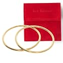 Hey Harper Gold Cuff Bracelet - Bangle Trendy Chunky Non Tarnish Gold Cute Stackable Waterproof Bracelet - Gift for Women - Simple Minimalist Unique Statement Jewelry