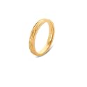 Hey Harper Gold Ring for Women - Gold Plated Stacking Waterproof &amp; Sweatproof Jewerly Ring - Everday Non Tarnish Cute Fashion Circle Rings