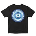 Kids T-Shirt Evil Eye Mandala 100 Cotton
