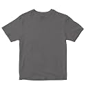 Kids T-Shirt Plain Colour T-Shirt Super-Combed Bio-Washed 100% Cotton Boy's Girl's Regular Fit Unisex T-Shirt