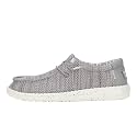 HEYDUDE Boy's Toddler Wally Stretch Sox Slip On Loafer | Stretch Mesh Upper