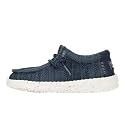 HEYDUDE Boy's Toddler Wally Stretch Sox Slip On Loafer | Stretch Mesh Upper
