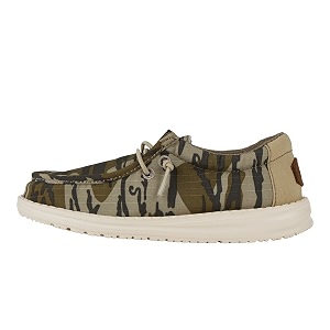 HEYDUDE Boys Wally Mossy Oak Slip On