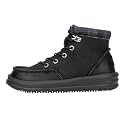 HEYDUDE Boy's Toddler Bradley Classic Boot | Synthetic Upper Lace Up Boot