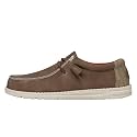HEYDUDE Men39s Wally Fabricated Leather Wide Slip
