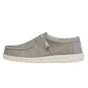 HEYDUDE Men39s Wally Fabricated Leather Wide Slip