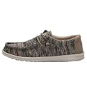 HEYDUDE Men's Wally Funk Mono | Men's Shoes | Men Slip-on Loafers | Comfortable &amp; Light-Weight