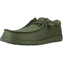 HEYDUDE Men's Wally Funk Mono | Men's Shoes | Men Slip-on Loafers | Comfortable &amp; Light-Weight