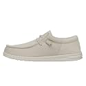 HEYDUDE Men's Wally Funk Mono | Men's Shoes | Men Slip-on Loafers | Comfortable &amp; Light-Weight