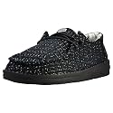 HEYDUDE Women39s Wendy Metallic Sparkle Slip On