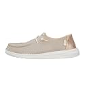HEYDUDE Women39s Wendy Metallic Sparkle Slip On