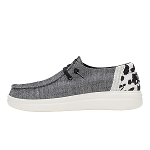 HEYDUDE Womens Wendy Rise Animal Slip On