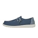 HEYDUDE Women's Wendy Stretch Canvas Slip On Shoes | Easy On Loafer