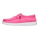 HEYDUDE Women's Wendy Stretch Canvas Slip On Shoes | Easy On Loafer