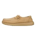 HEYDUDE Women's Wendy Stretch Canvas Slip On Shoes | Easy On Loafer