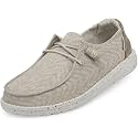 HEYDUDE Women's Wendy Stretch Canvas Slip On Shoes | Easy On Loafer