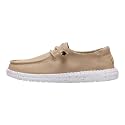 HEYDUDE Women's Wendy Stretch Canvas Slip On Shoes | Easy On Loafer