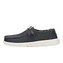 HEYDUDE Women's Wendy Stretch Canvas Slip On Shoes | Easy On Loafer