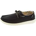 HEYDUDE Women's Wendy Stretch Canvas Slip On Shoes | Easy On Loafer
