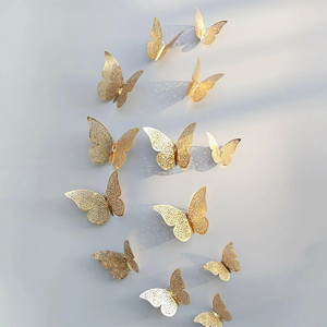 HEYMAZA 5 inch 12Pcs 3D Home Decor