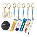 HEYSKAY Chapstick Holder Key Chain Lipstick Holder Lip Balm Holder Keychain
