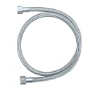 HFS(R) 1/2" Female NPT Stainless Steel Braided Hose 48" Length, w/PTFE Liner, 1500PSI (48 inch)