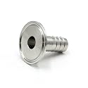 HFS(R) 1.5" Tri Clamp to 3/4" Hose Barbed (OD: 19mm) Adapter Stainless Steel 304 Sanitary Home Brewing Fitting（1.5" TC x 3/4" Barb (19mm))