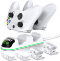 HG WORLD OIVO Dual Charging Dock for Xbox One Series X | S Controller With 2 Battery Pack  Gaming Accessory Kit