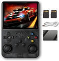 HG WORLD R36S Retro15K+ Classic Video Games Portable Handheld Pocket Console,3.5 Screen NA GB with Super Contra & Many More Games (Black, game stick console 4k,PS3 ,PS4,Nintendo Switch,PVP,PS1,PSP for videogame hand tv)