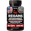 HGH Supplements for Men &amp; Women (150 Pills) Regains Anabolic HGH Peptides for Muscle Growth, Muscle Recovery &amp; Muscle Builder for Men, Natural Human Growth Hormone Booster &amp; Post Workout Supplement