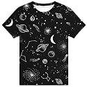 Hgvoetty Boys Girls Graphic T-Shirts Kid 3D Casual Tops Tees for 6-16 Years