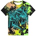 Hgvoetty Boys Girls Graphic T-Shirts Kid 3D Casual Tops Tees for 6-16 Years