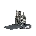 HHIP 1011-0018 18 Piece High Speed Steel Tap and Drill Combo Set