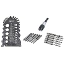 HHIP 9999-0042 14-Piece HSS 3-in-1 Tap/Drill Kit and 7-in-1 Multi-Purpose Gage