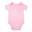 Hi Daddy Bodysuit for Baby Hello Daddy Pregnancy Announcement for Husband I Love Daddys Baby Romper