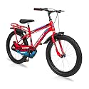 HI-FAST Gangster 20T Cycle for Boys &amp; Girls 7 to 10 Years with Tyre-Tube &amp; Side Stand (Semi-Assembled) 20 Inches,Road Bike, Rigid