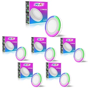 Hi-Fi Chroma 2-in-1 6W3W Double Color Round
