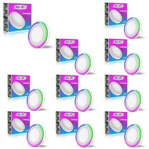 Hi-Fi Chroma 2-in-1 6W3W Double Color Round