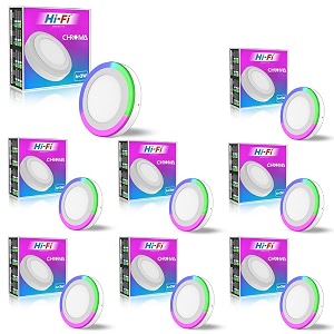 Hi-Fi Chroma 2-in-1 6W3W Double Color Round